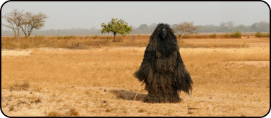 Mask near Baila