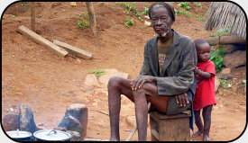 Visiting the Somba tribe in the village of Koussoucoingou