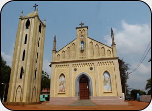 La cathédrale Notre-Dame du Lac à Togoville